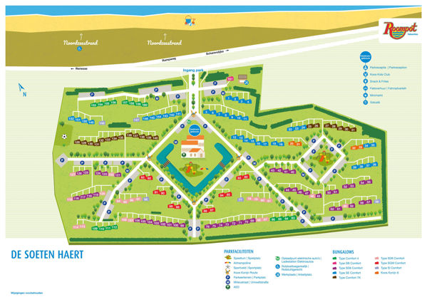 Plattegrond van De Soeten Haert