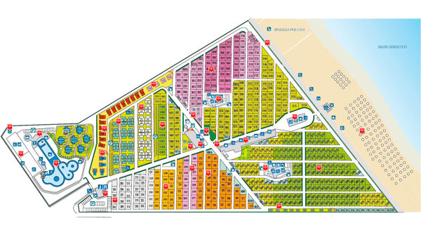 Plattegrond van Europa Village