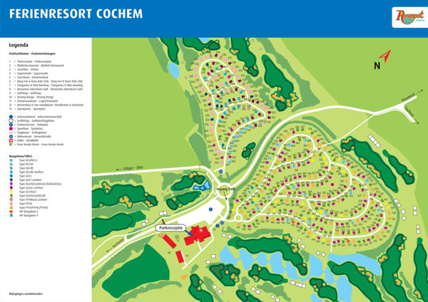 Plattegrond van Ferienresort Cochem