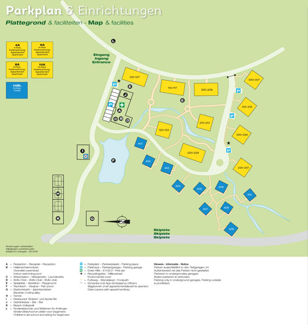 Plattegrond van Landal Bad Kleinkirchheim
