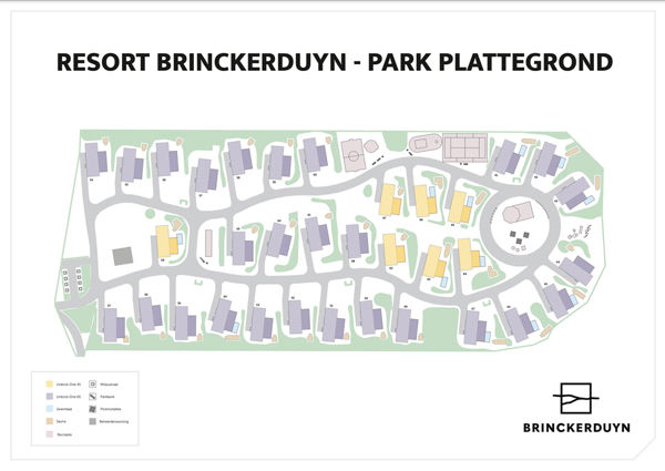 Plattegrond van Landal Brinckerduyn