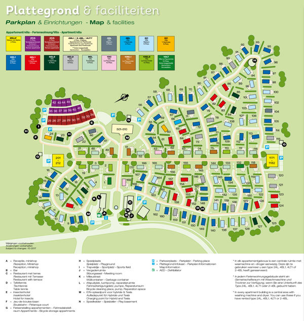 Plattegrond van Landal Kasteeldomein De Cauberg