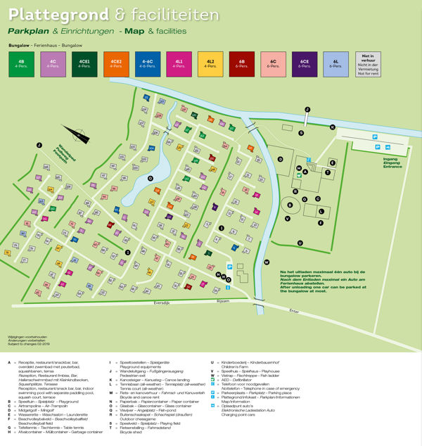 Plattegrond van Landal Landgoed de Elsgraven