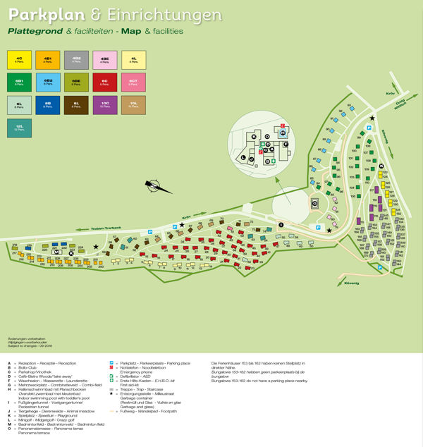 Plattegrond van Landal Mont Royal