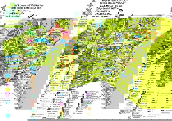Plattegrond van Le Ventoulou