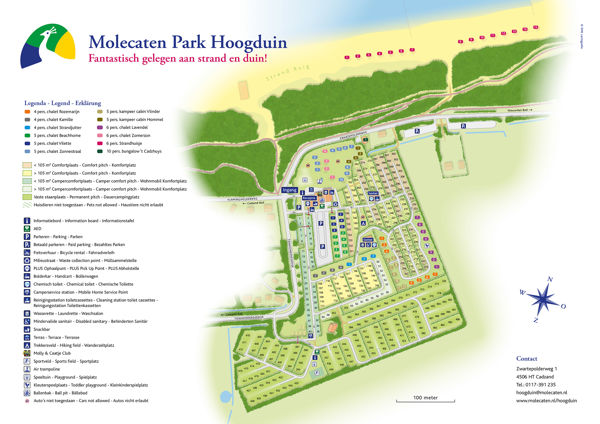 Plattegrond van Molecaten Park Hoogduin