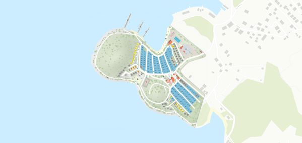 Plattegrond van Oaza Mira