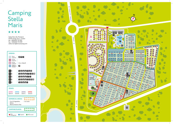 Plattegrond van Stella Maris