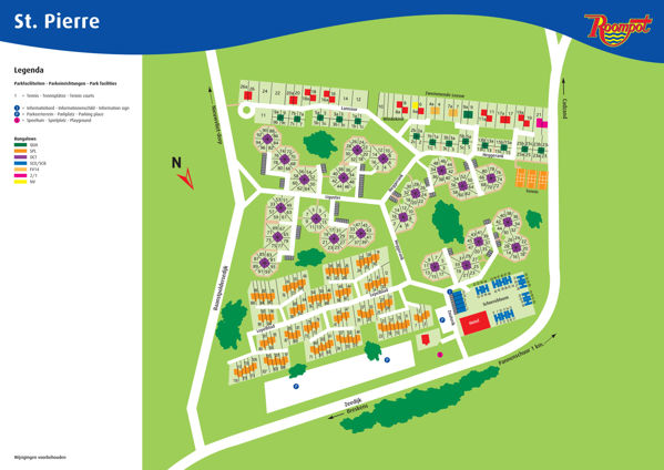 Plattegrond van St.Pierre