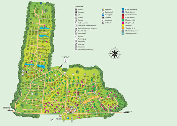 Plattegrond van Summio Landgoed Het Grote Zand
