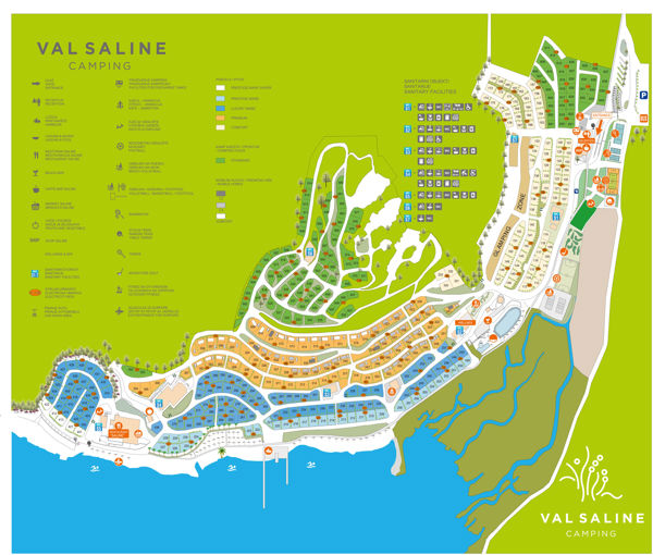 Plattegrond van Val Saline