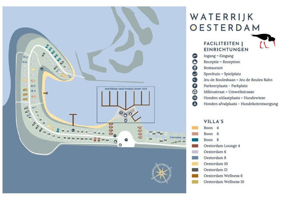 Plattegrond van Waterrijk Oesterdam