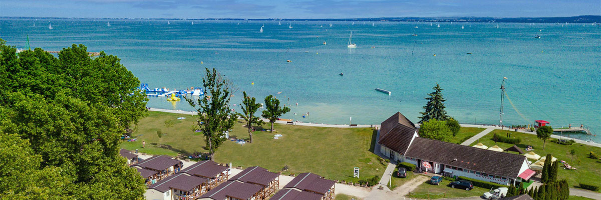 Füred Camping aan het Balatonmeer