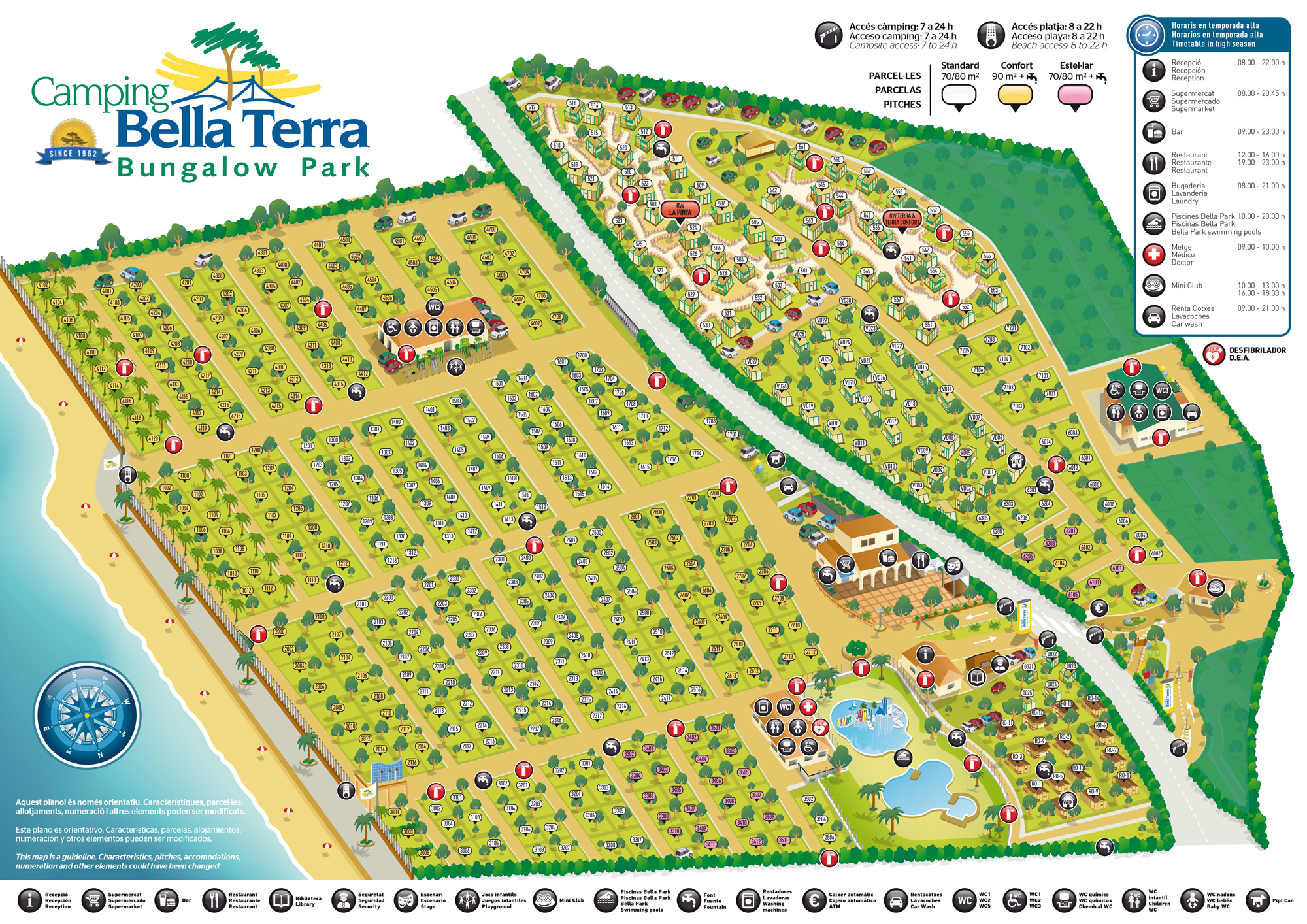 Plattegrond Bella Terra