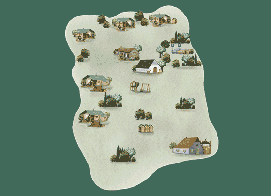 Plattegrond camping BoerenBed Hoeve de Betuwe - geplaatst door Huurtent.be