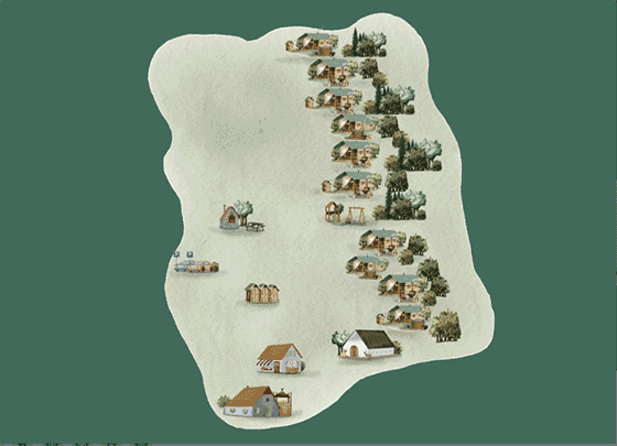 Plattegrond camping BoerenBed Landgoed Volenbeek - geplaatst door Huurtent.be