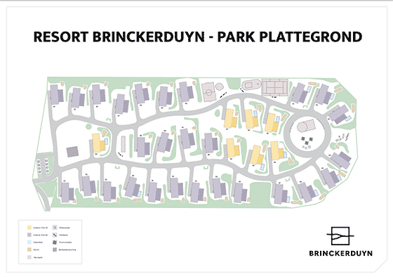 Plattegrond Brinckerduyn - geplaatst door Huurtent.be