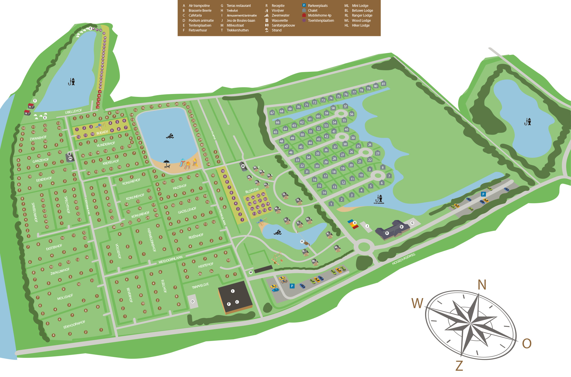 Plattegrond De Betuwse Hofjes