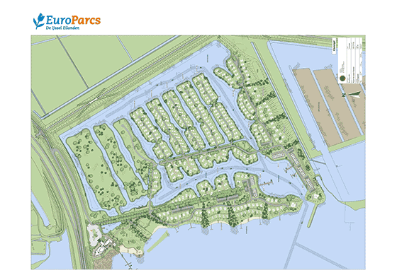 Plattegrond EuroParcs De IJssel Eilanden - geplaatst door Huurtent.be