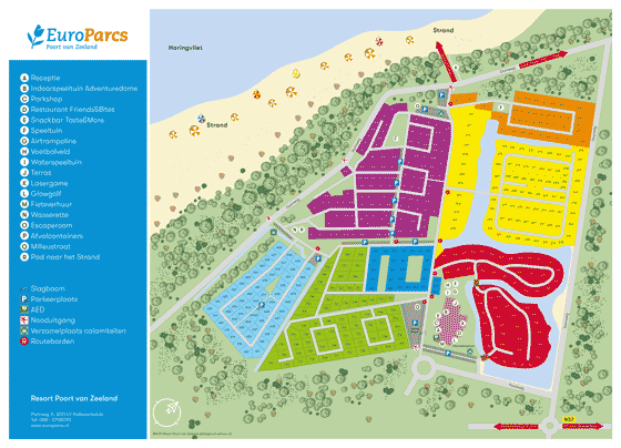 Plattegrond EuroParcs Poort van Zeeland - geplaatst door Huurtent.be Plattegrond EuroParcs Poort van Zeeland - geplaatst door Huurtent.be