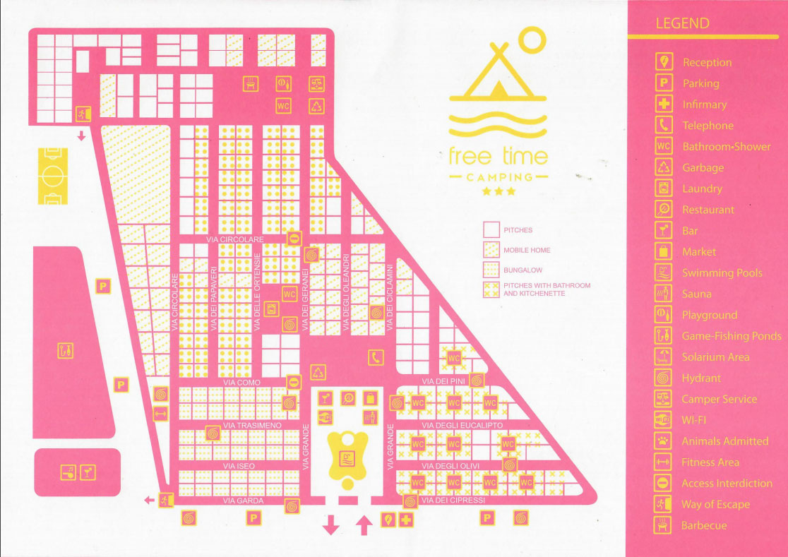 Plattegrond Free Time