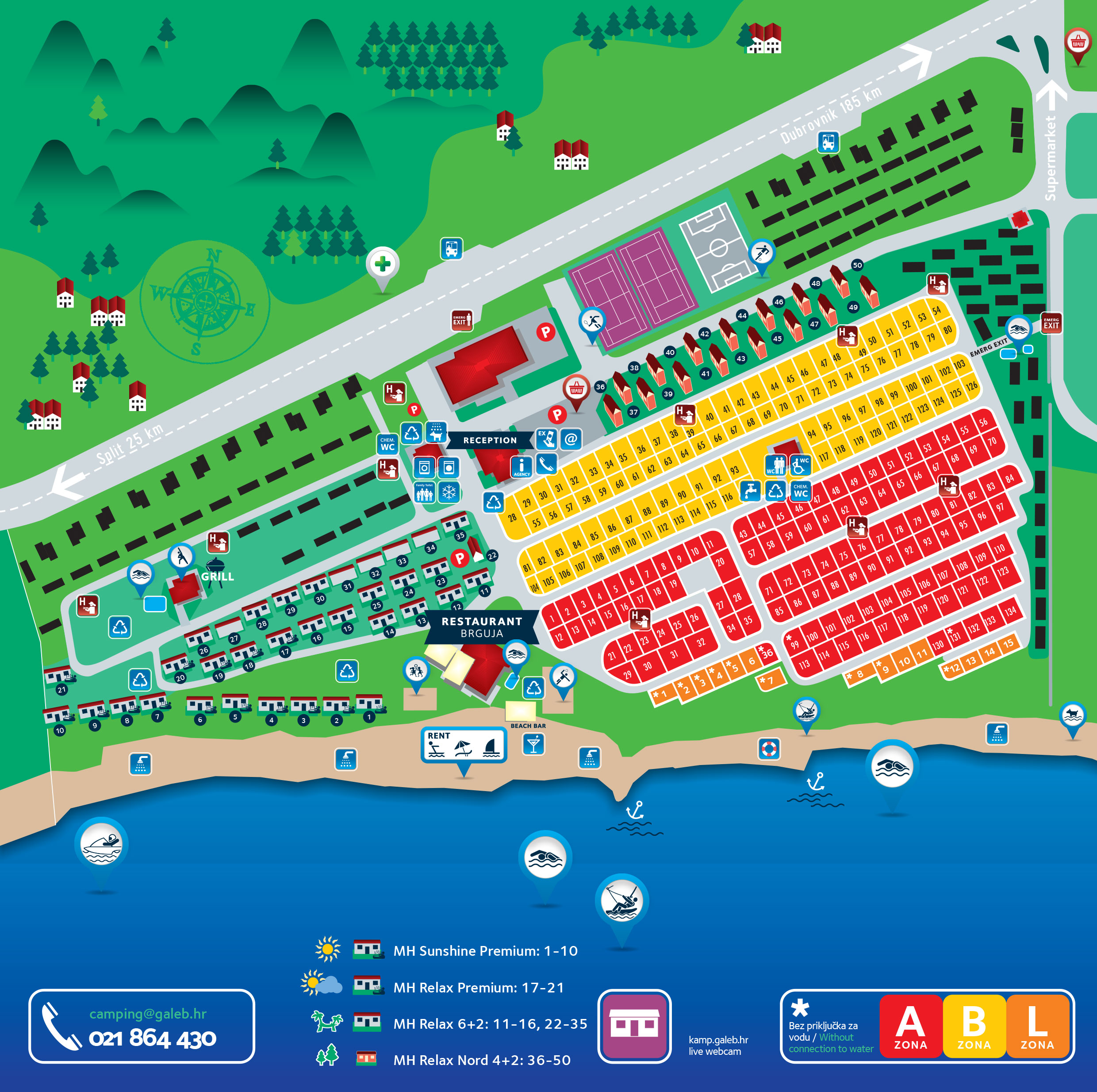 Plattegrond Galeb