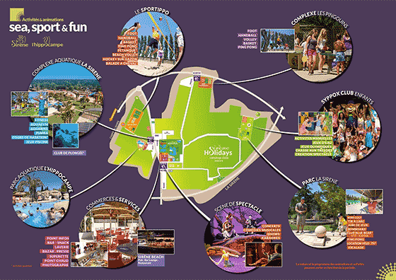 Plattegrond camping Hippocampe - geplaatst door Huurtent.be