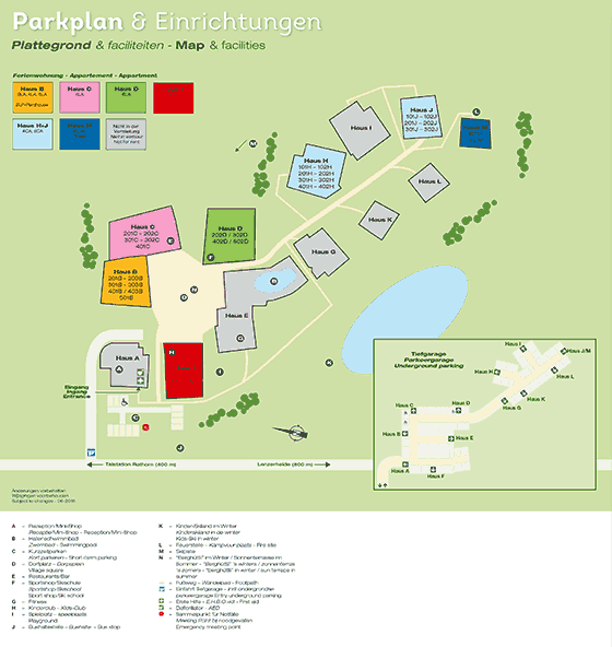 Plattegrond Landal Alpine Lodge Lenzerheide - geplaatst door Huurtent.be