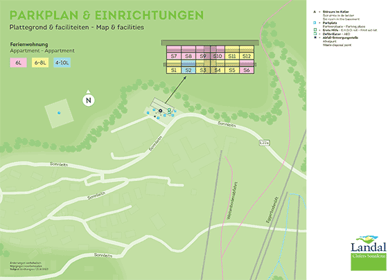 Plattegrond Landal Clofers Sonnleitn - geplaatst door Huurtent.be