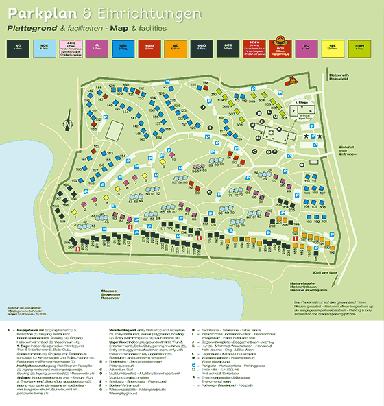 Plattegrond Landal Hochwald - geplaatst door Huurtent.be