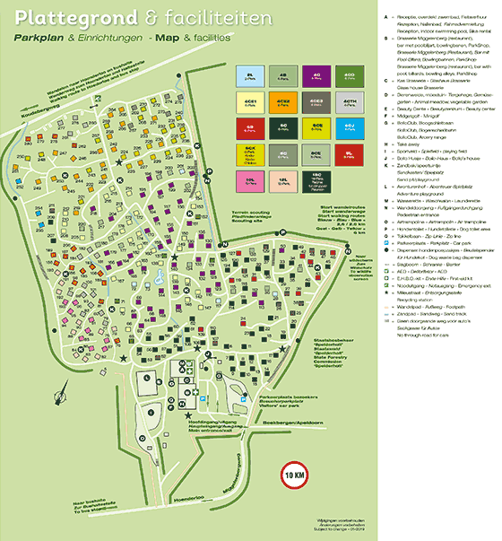 Plattegrond Landal Miggelenberg - geplaatst door Huurtent.be Plattegrond Landal Miggelenberg - geplaatst door Huurtent.be