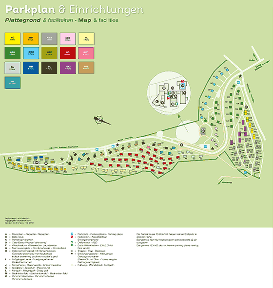 Plattegrond Landal Mont Royal - geplaatst door Huurtent.be