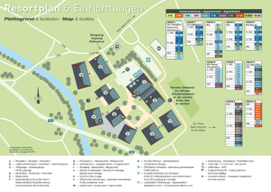 Plattegrond Landal Resort Maria Alm - geplaatst door Huurtent.be