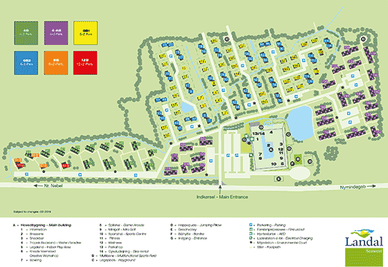 Plattegrond Landal Seawest - geplaatst door Huurtent.be