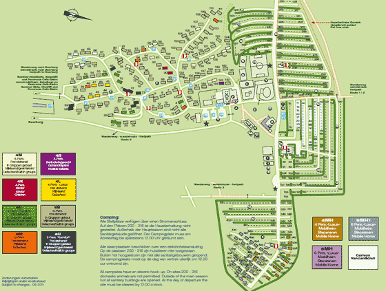 Plattegrond Landal Warsberg - geplaatst door Huurtent.be