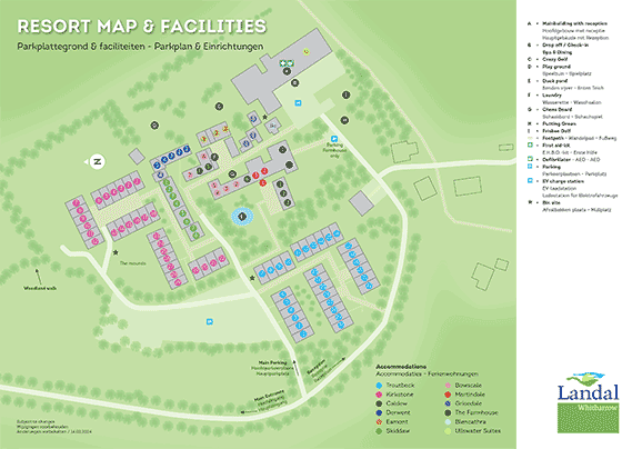Plattegrond Landal Whitbarrow - geplaatst door Huurtent.be