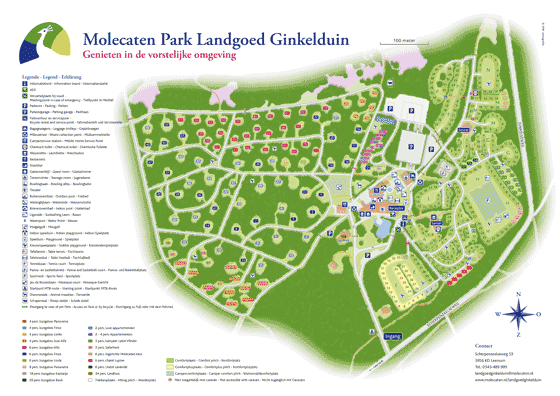 Plattegrond camping Molecaten Park Landgoed Ginkelduin - geplaatst door Huurtent.be Plattegrond camping Molecaten Park Landgoed Ginkelduin - geplaatst door Huurtent.be