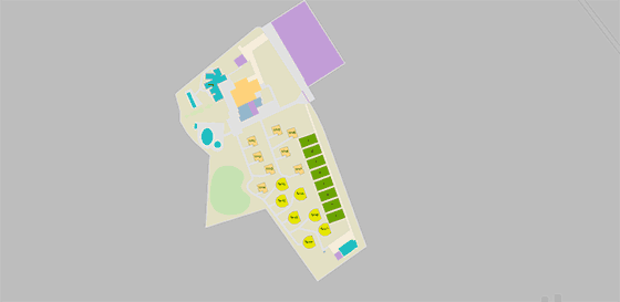 Plattegrond camping Papafigo - geplaatst door Huurtent.be