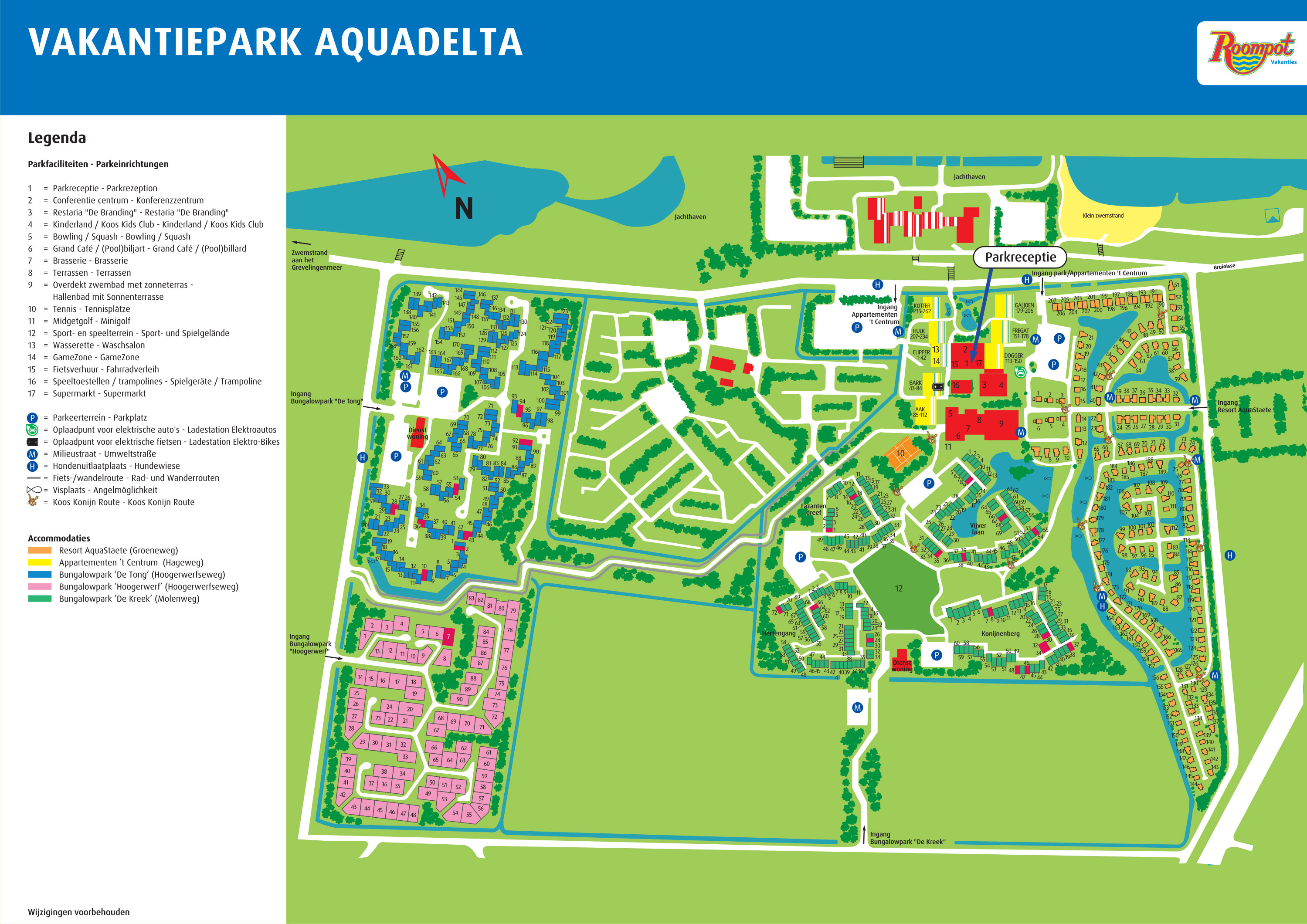 Plattegrond Summio Parc Aquadelta