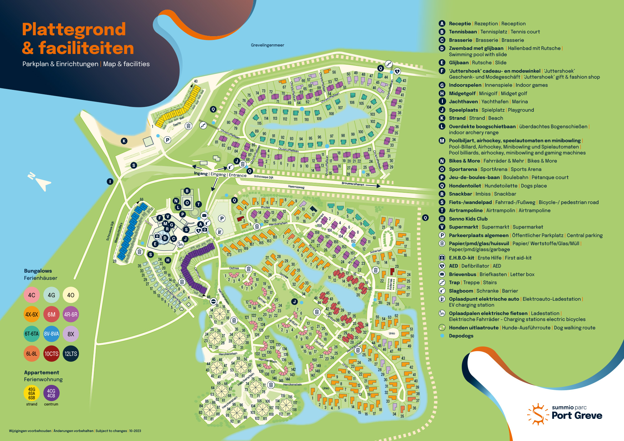 Plattegrond Summio Parc Port Greve