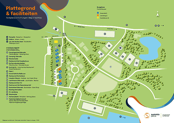 Plattegrond Summio Vakantiepark De Riethorst - geplaatst door Huurtent.be