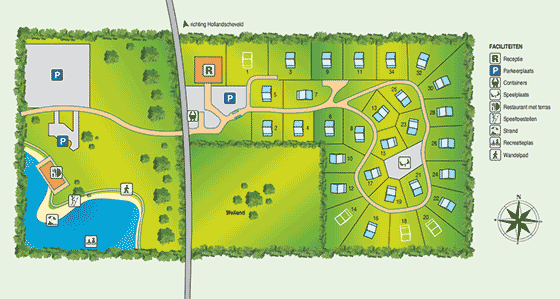 Plattegrond Summio Villaparc Schoonhovenseland - geplaatst door Huurtent.be