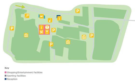 Plattegrond camping Torre Del Porticciolo - geplaatst door Huurtent.be