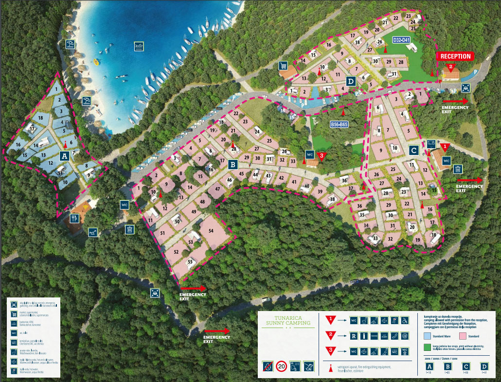 Plattegrond Tunarica